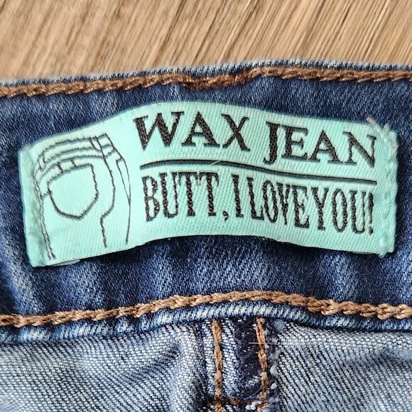 ๐๐Wax Jean Butt Enhancing Push-Up High-Rise Stretchy Skinny Jeans. - Picture 3 of 4